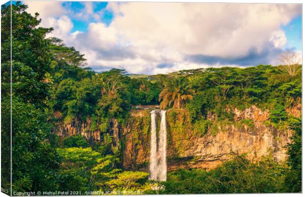 Chamarel Waterfalls, Black River Gorges National Park, Chamarel, Canvas Print by Mehul Patel