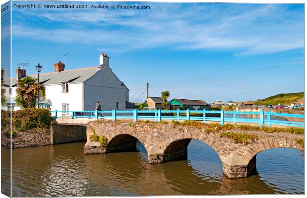 Bude Cornwall Canvas Print by Kevin Britland