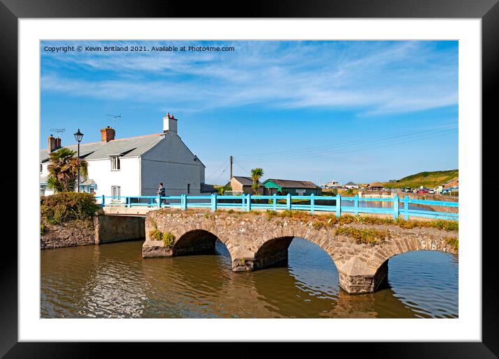 Bude Cornwall Framed Mounted Print by Kevin Britland