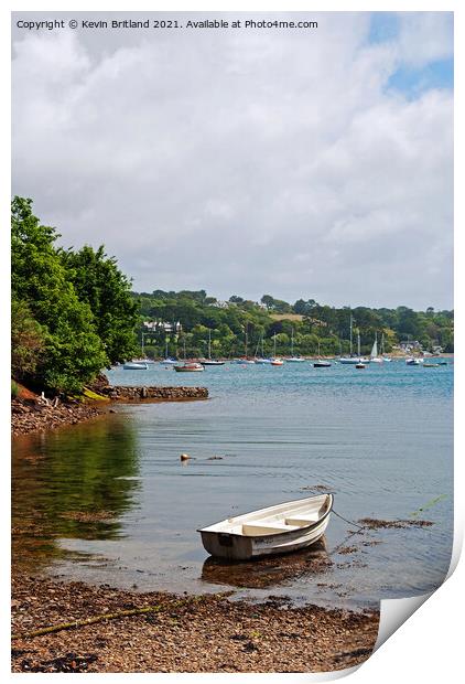 Penarvon cove cornwall Print by Kevin Britland