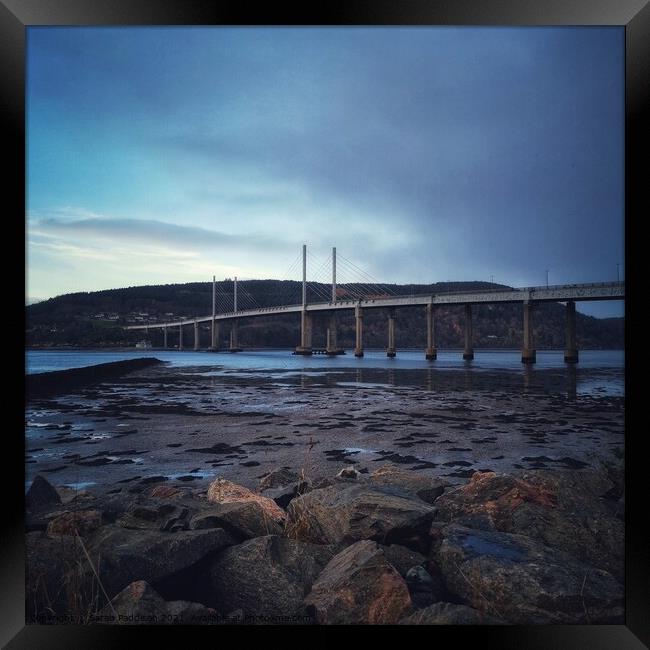 Kessock bridge Inverness Framed Print by Sarah Paddison