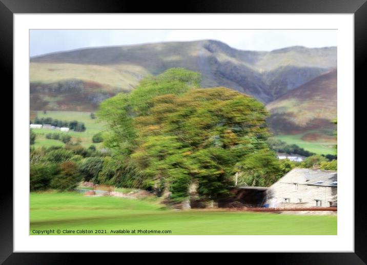 Keswick  Framed Mounted Print by Claire Colston