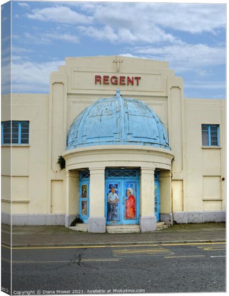 The Regent Deal Kent Canvas Print by Diana Mower