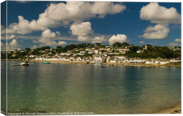 St Mawes Cornwall Canvas Print by Michael Shannon