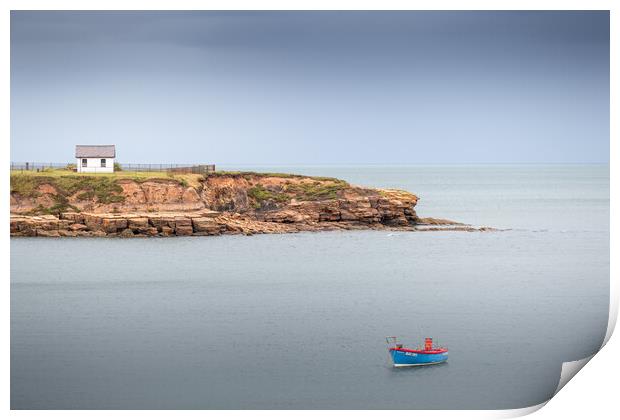 Cullercoats Bay Print by Mark Jones