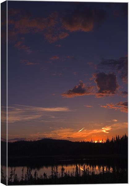 Yukon Nights II  Canvas Print by Thomas Schaeffer