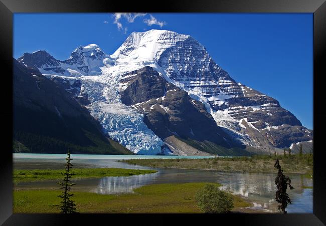 Mt. Robson (Canada) Framed Print by Amy Rogers