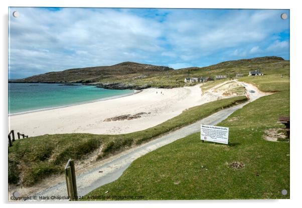 Hushinish Beach, Isle of Harris Acrylic by Photimageon UK