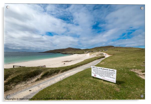 Hushinish Beach, Isle of Harris Acrylic by Photimageon UK