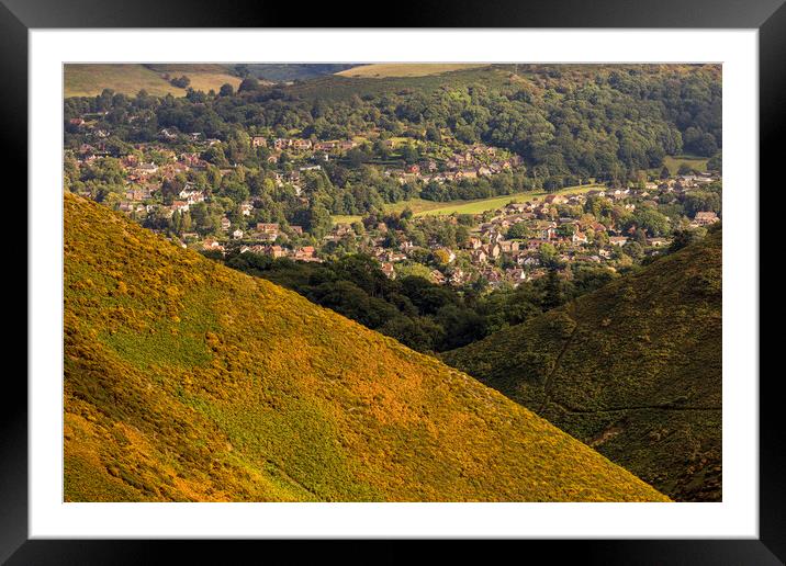 Church Stretton Shropshire Hills Framed Mounted Print by Phil Crean