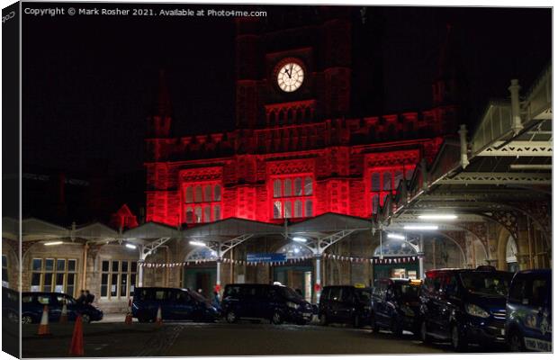 Temple Meads Remembrance Canvas Print by Mark Rosher