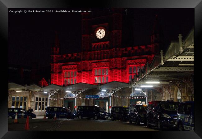 Temple Meads Remembrance Framed Print by Mark Rosher