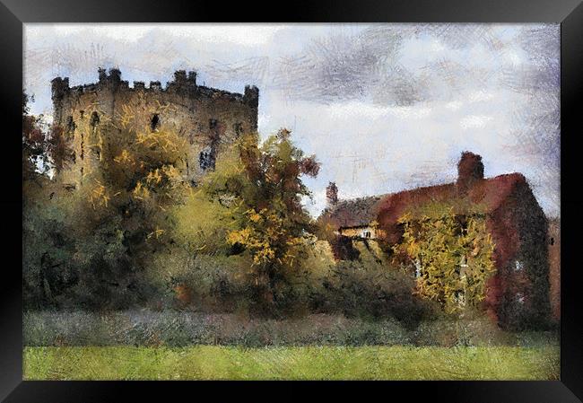 Durham castle keep Framed Print by Northeast Images