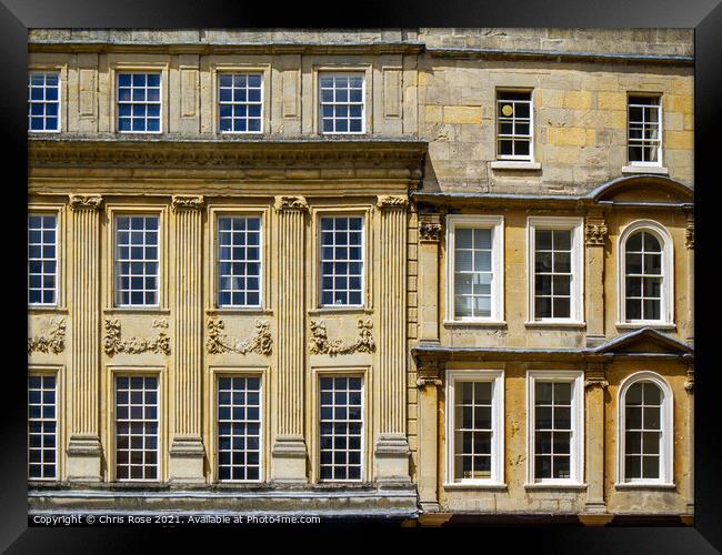 Bath architecture Framed Print by Chris Rose