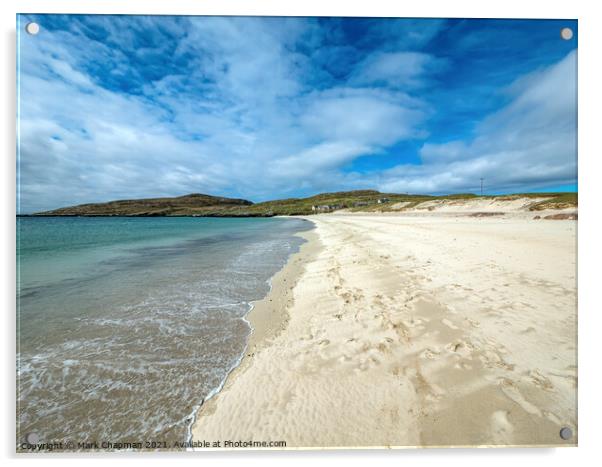 Hushinish Beach, Isle of Harris Acrylic by Photimageon UK