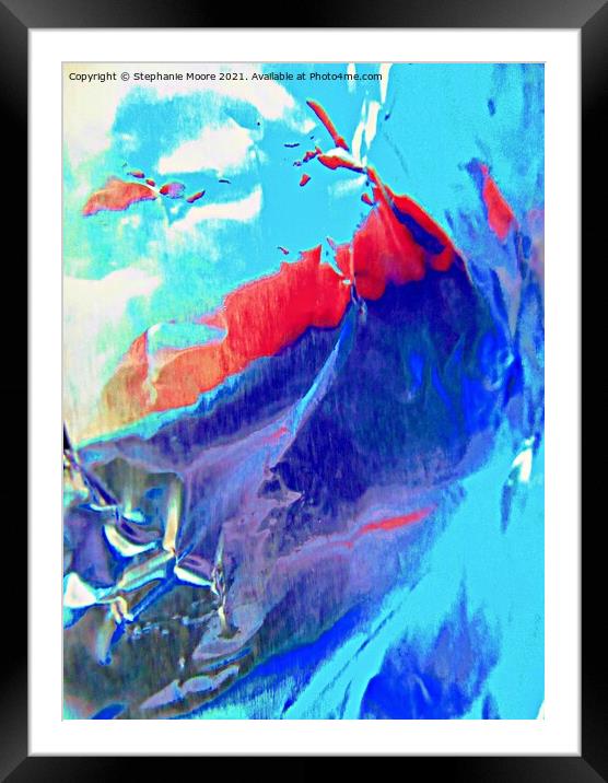 Abstract 265 Framed Mounted Print by Stephanie Moore