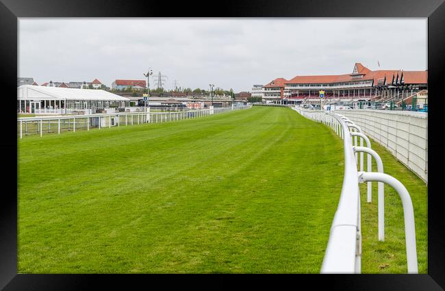 Chester race course Framed Print by Jason Wells