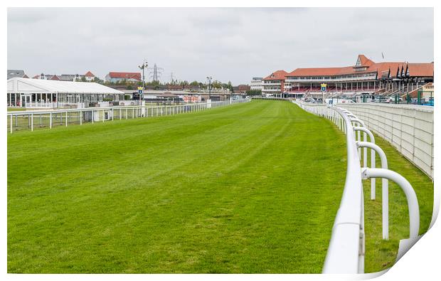 Chester race course Print by Jason Wells