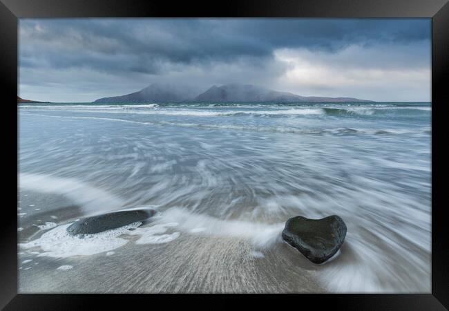 Rùm Rain Framed Print by John Finney