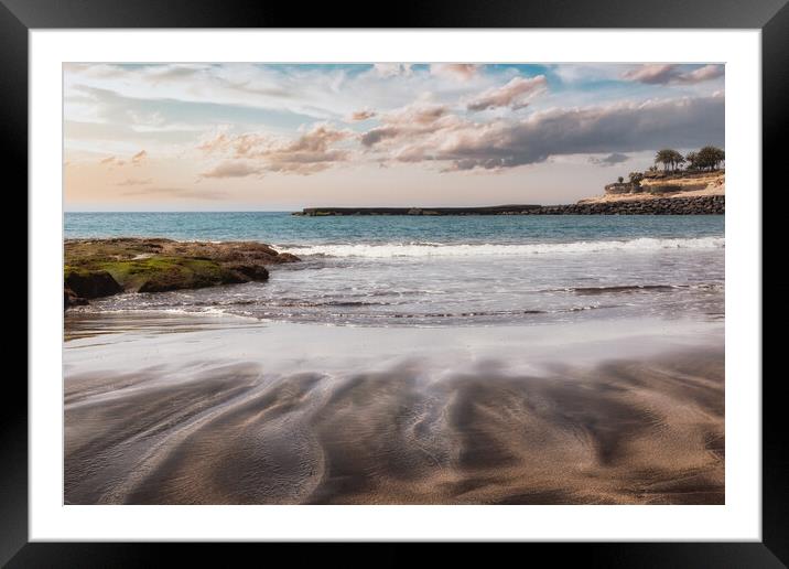 Tenerife Cove Framed Mounted Print by Alan Jackson
