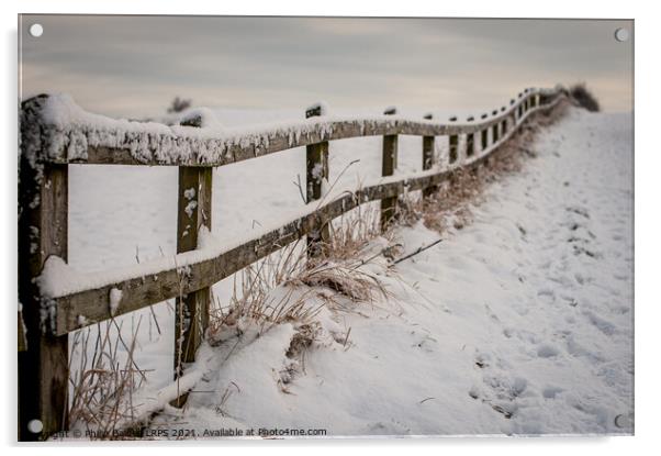 Werneth Low Acrylic by Philip Baines