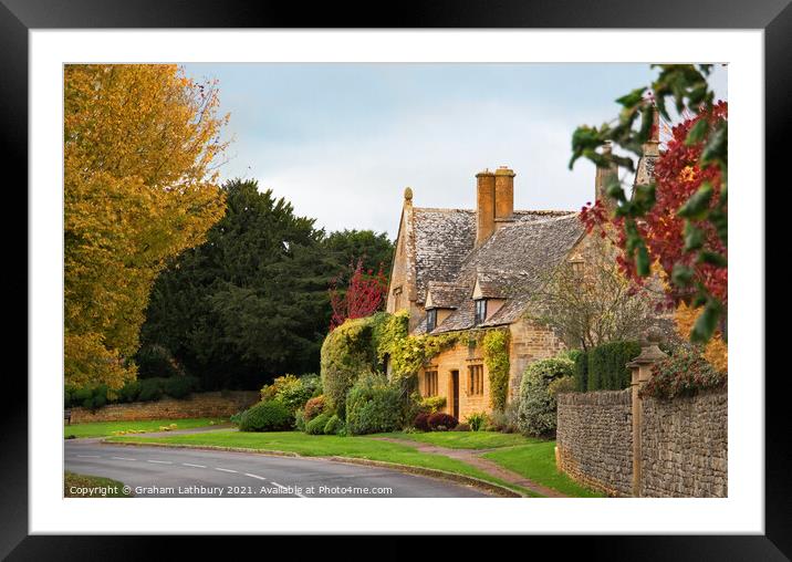 Chipping Campden, The Cotswolds Framed Mounted Print by Graham Lathbury
