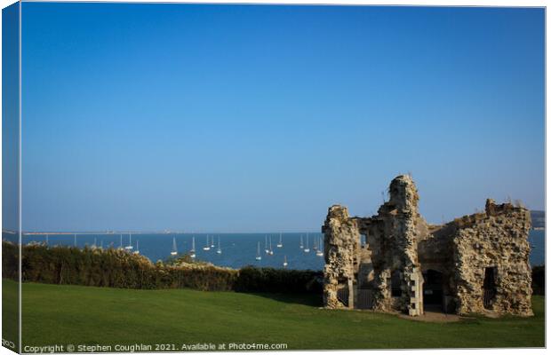Sandsfoot Castle, Weymouth Canvas Print by Stephen Coughlan