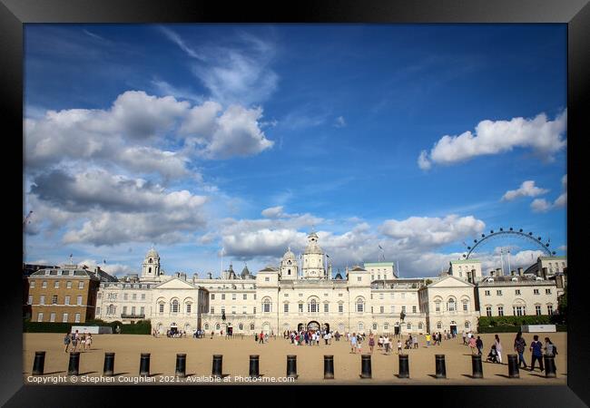 Horseguards Parade, London Framed Print by Stephen Coughlan
