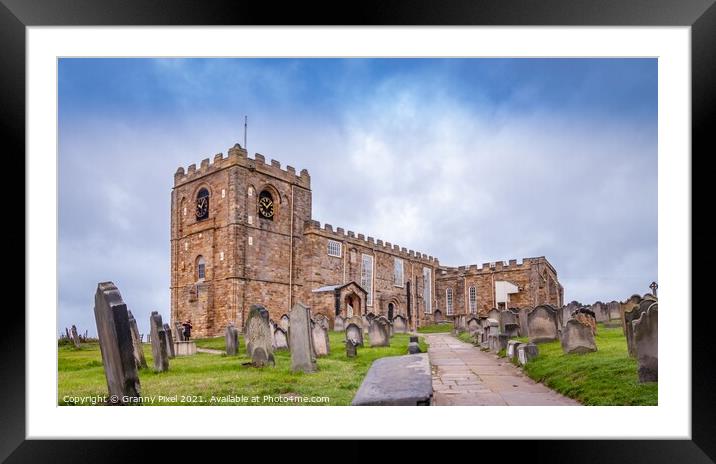 St Mary's Church Whitby North Yorkshire Framed Mounted Print by Margaret Ryan