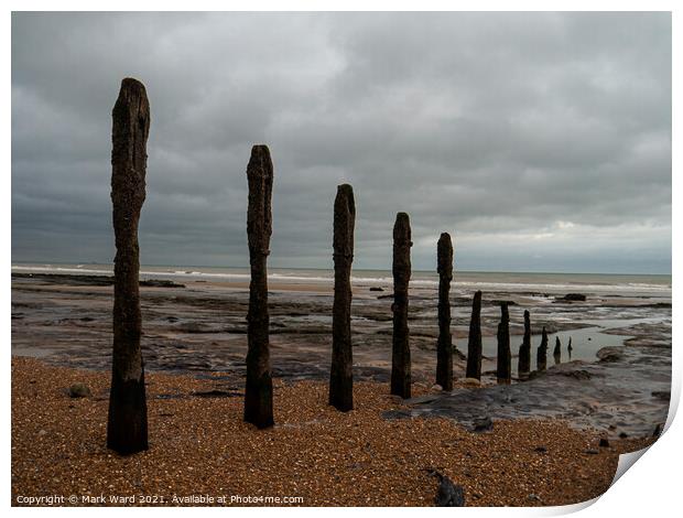 Tide and Time Print by Mark Ward