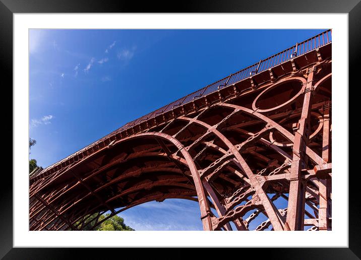 Ironbridge structure Shropshire Framed Mounted Print by Phil Crean