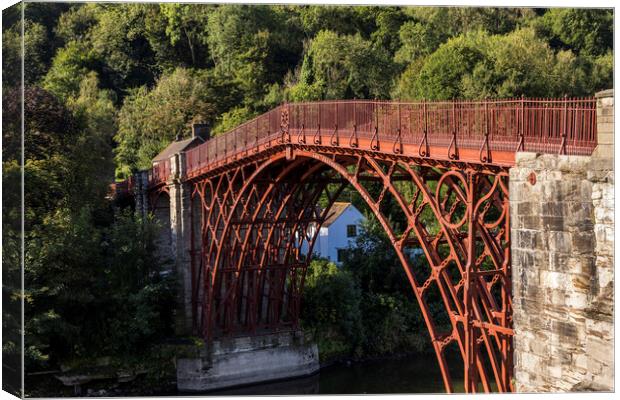 Ironbridge Shropshire Canvas Print by Phil Crean