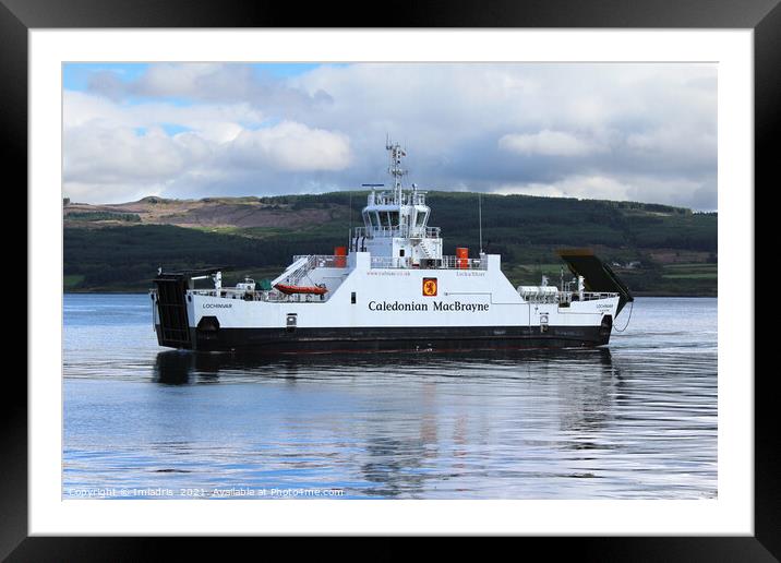 MV Lochinvar, Isle of Mull, Scotland Framed Mounted Print by Imladris 
