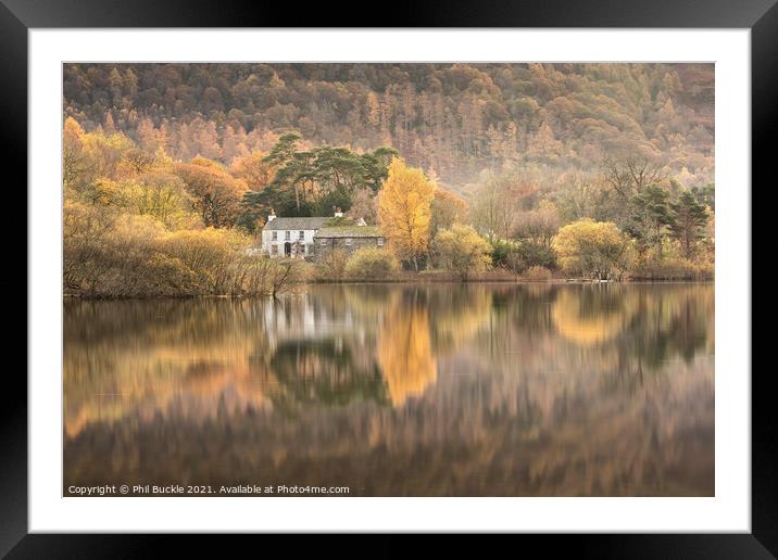 Strandshag Bay Autumn Colours Framed Mounted Print by Phil Buckle