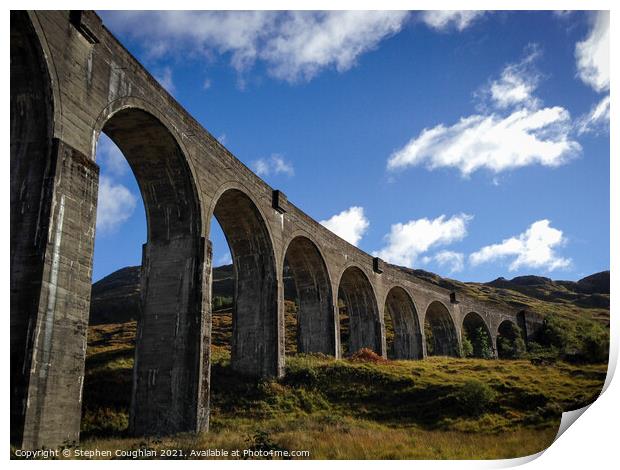 Glenfinnan Viaduct Print by Stephen Coughlan