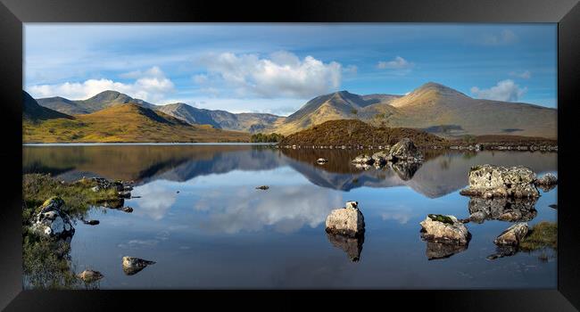 Lochan na h-Achlaise Framed Print by Anthony McGeever