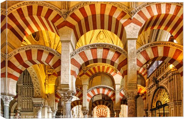 The Awe-Inspiring Magnificence of Cordoba Mosque Canvas Print by Roger Mechan