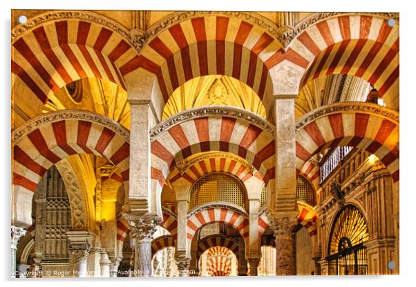 The Awe-Inspiring Magnificence of Cordoba Mosque Acrylic by Roger Mechan