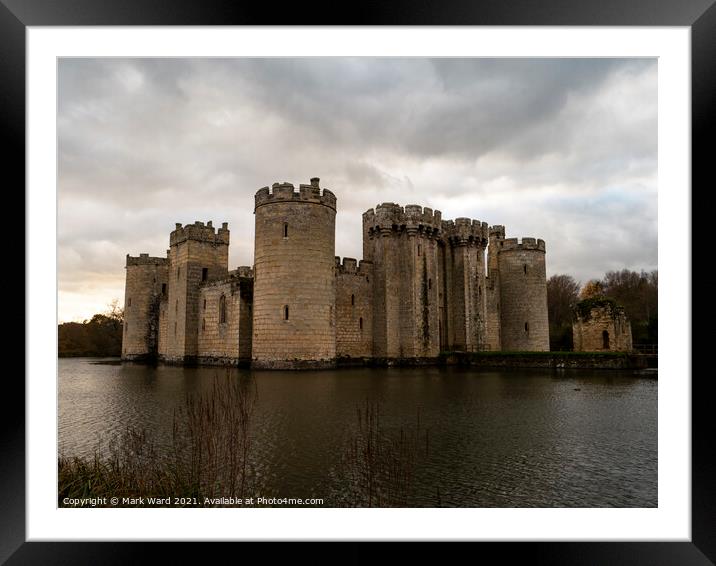 A Sussex Castle Framed Mounted Print by Mark Ward