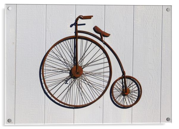 Bicycle Acrylic by Tony Mumolo