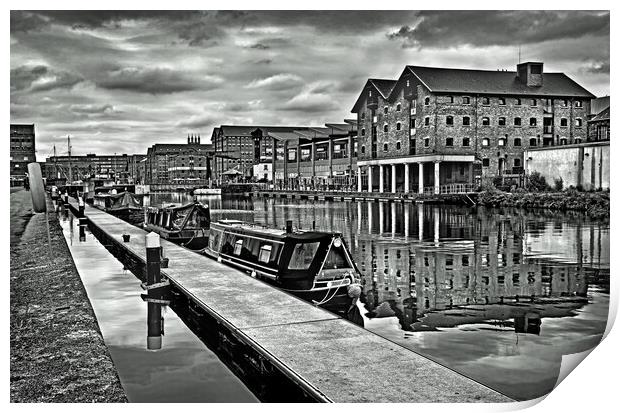 Gloucester Docks  Print by Darren Galpin