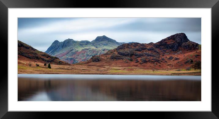 Blea Tarn at the Lake District Framed Mounted Print by Paul James