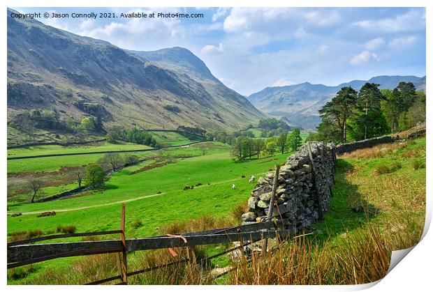 Glorious Grisedale. Print by Jason Connolly