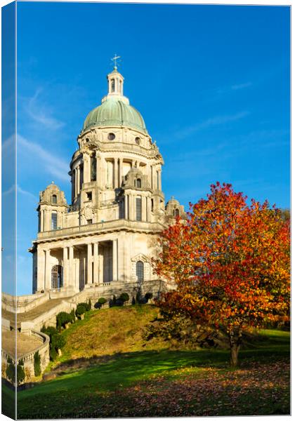 Ashton Memorial, Williamsons Park, Lancaster Canvas Print by Keith Douglas