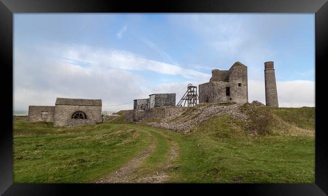 Track to Magpie Mine Framed Print by Jason Wells