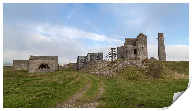 Track to Magpie Mine Print by Jason Wells