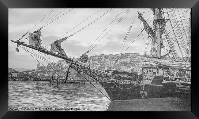 Brixham Our Maritime Heritage Framed Print by Peter F Hunt