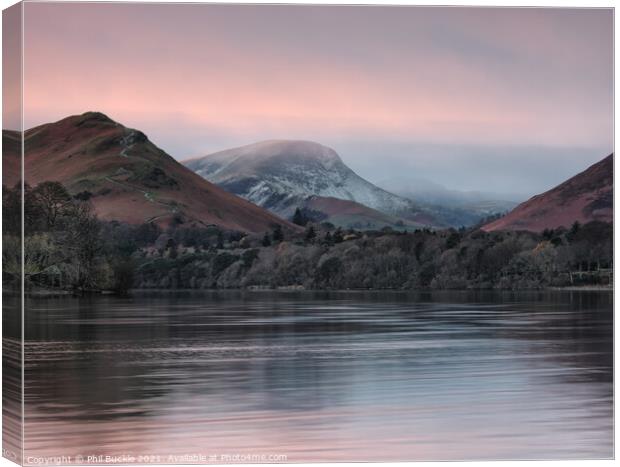 Newlands Valley Sunrise Canvas Print by Phil Buckle