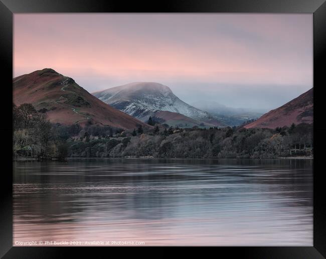 Newlands Valley Sunrise Framed Print by Phil Buckle
