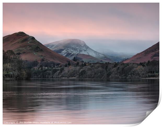 Newlands Valley Sunrise Print by Phil Buckle
